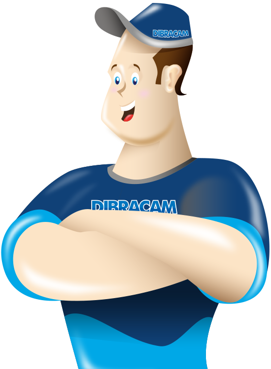 Mascote Dibracam